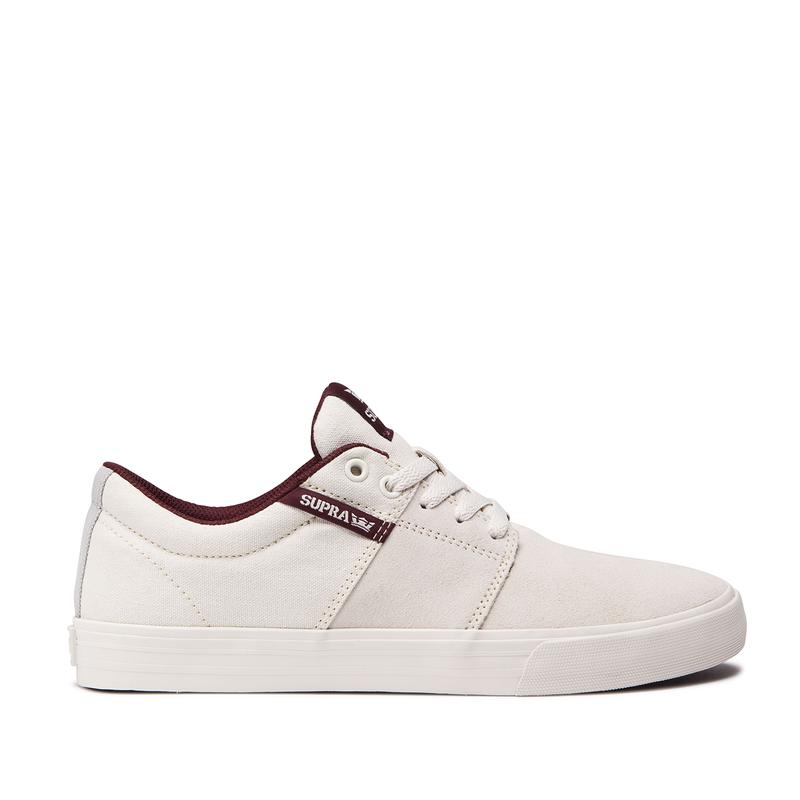 Zapatillas Bajas Supra Argentina Hombre - STACKS II VULC Blancas (VOZPQ-8349)